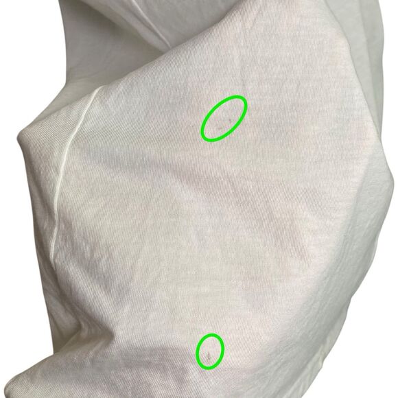 AG Adriano Goldschmied Tank Top Women Small White Graphic Tee Punk Rocker Casual - Picture 10 of 12